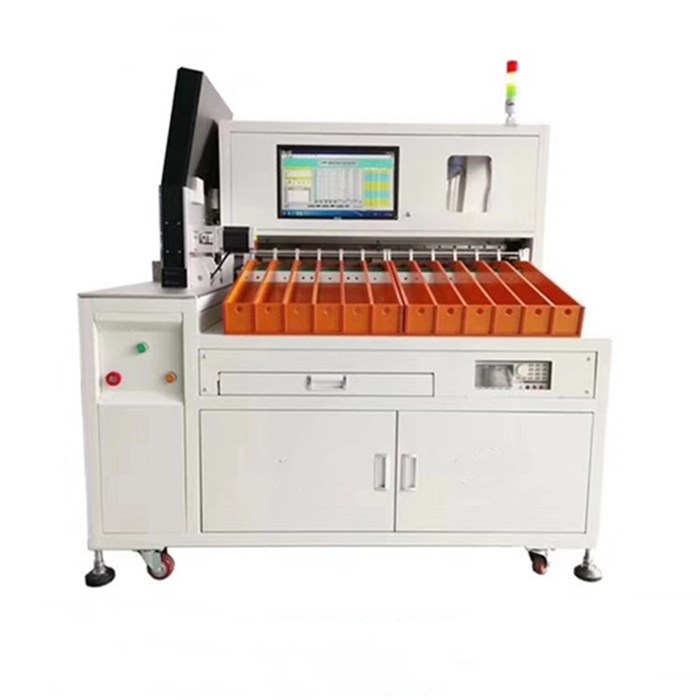 Máquina clasificadora de baterías