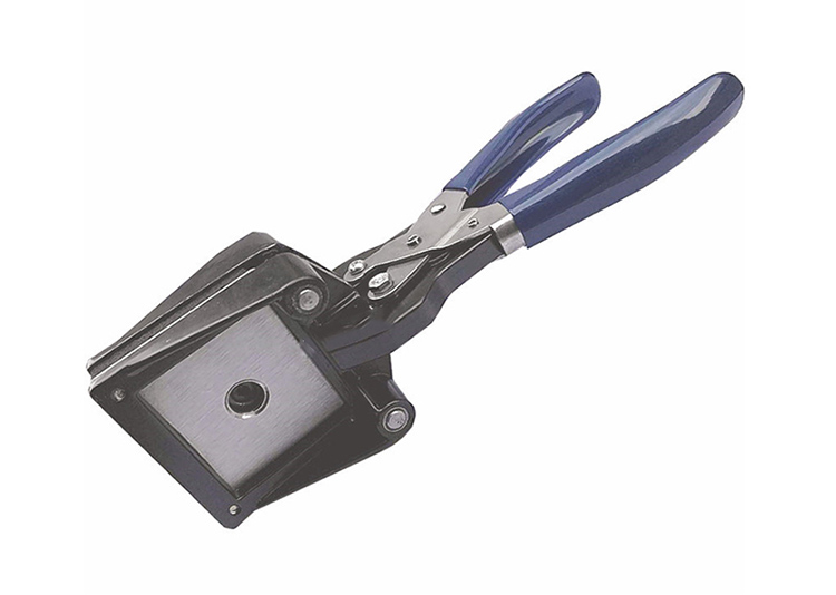 Herramienta de perforación de electrodos de celda de botón
