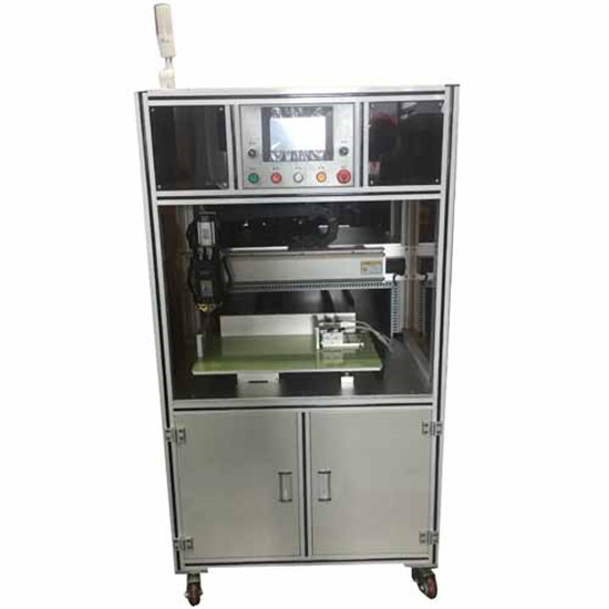 Máquina de soldadura por puntos automática de un solo lado para baterías cilíndricas de potencia
