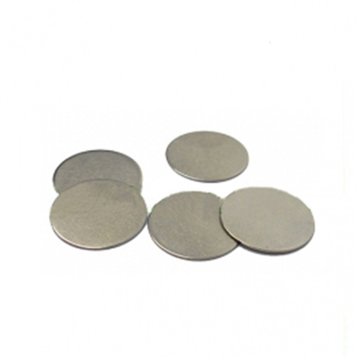 Espaciador de pila de botón 304SS de 0,5 mm de espesor