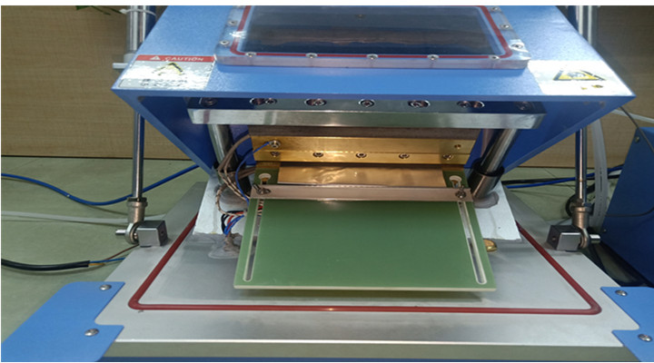 Máquina selladora térmica en caliente de celda de bolsa 3 en 1 