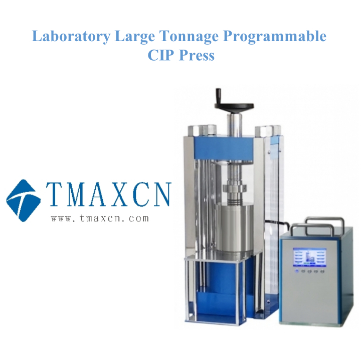 Máquina de prensado CIP programable de gran tonelaje para laboratorio